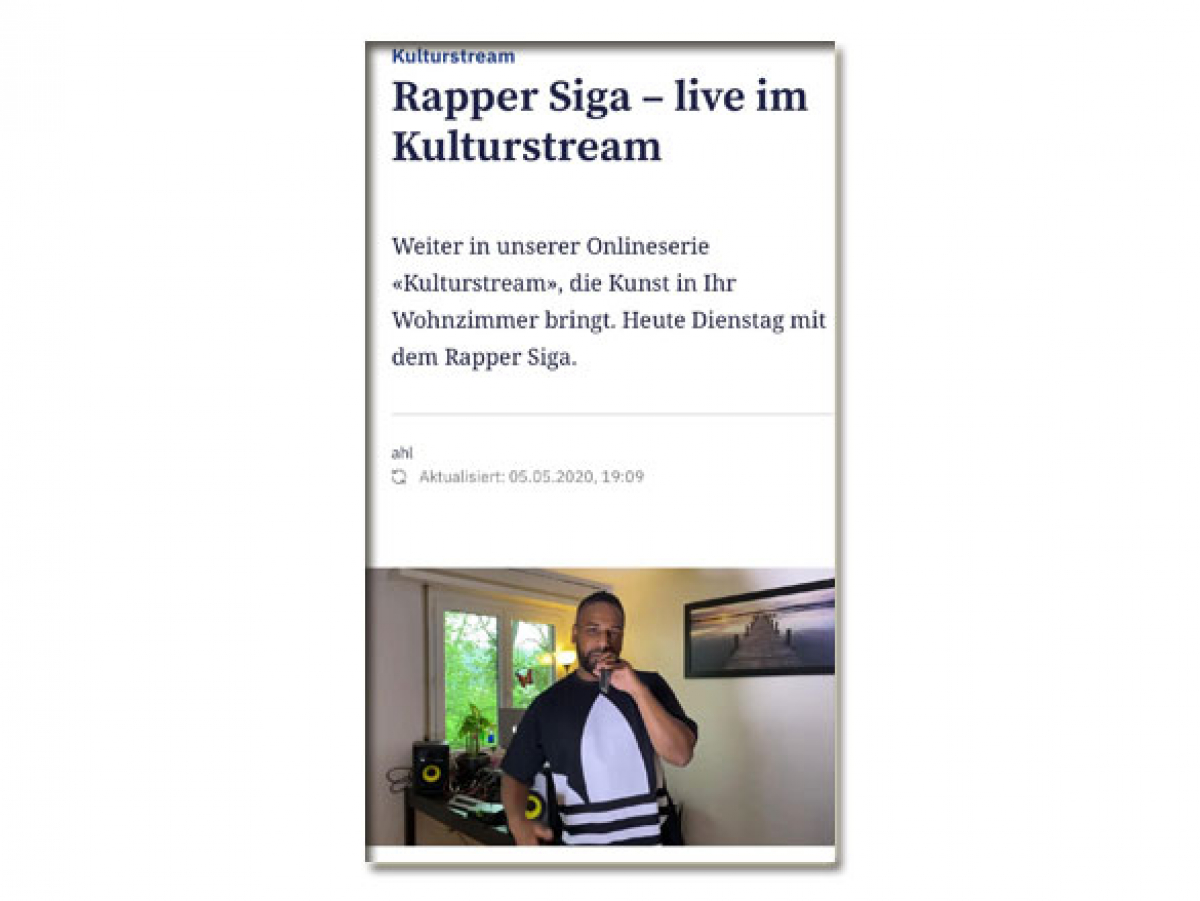 Siga live im Kulturstream