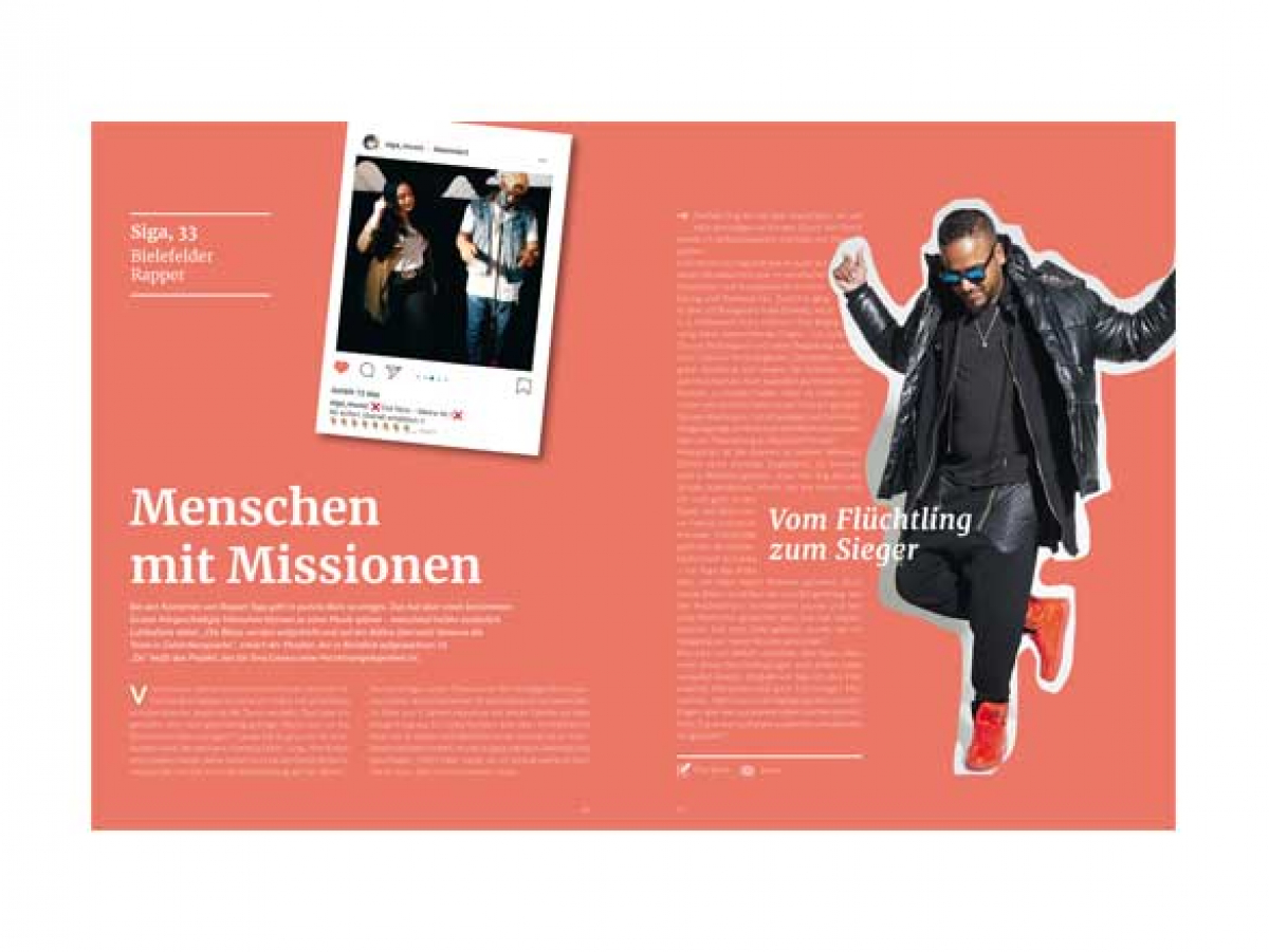 Menschen mit Missionen